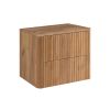 kupelnova skrinka pod umyvadlo linea dub craft 60 cm s doskou