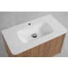kupelnova skrinka pod umyvadlo linea dub craft 80 cm s umyvadlom detail