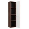 vysoka zavesna skrinka bello oak walnut otvorena 2