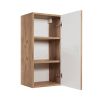 zavesna skrinka bello oak craft otvorena