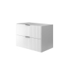 Skrinka pod umývadlo FLOW WHITE 82-80 | 80 cm v peknom prevedeni