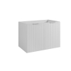 Skrinka pod umývadlo FLOW WHITE 802D | 80 cm v peknom bielom prevedeni
