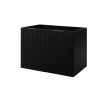 Skrinka pod umývadlo FLOW BLACK 802D | 80 cm v modernom prevedeni