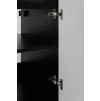 Skrinka pod umývadlo FLOW BLACK 802D | 80 cm detail praktickeho prevedenia