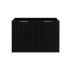 Skrinka pod umývadlo FLOW BLACK 802D | 80 cm