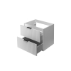 Skrinka pod umývadlo FLOW WHITE 82-60 | 60 cm detail otvorenych zasuviek