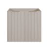 Skrinka pod umývadlo FLOW Cashmere 60 2D | 60 cm bezove prevedenie