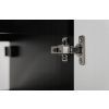 Skrinka pod umývadlo FLOW Black 60 2D | 60 cm detail praktickeho prevedenia