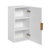 Závesná skrinka do kúpeľne FLOW White 68 cm vnutorne prevedenie