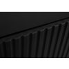 Závesná skrinka do kúpeľne FLOW Black 68 cm detail krasneho dizajnu