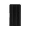 Závesná skrinka do kúpeľne FLOW Black 68 cm v peknom prevedeni