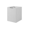 Skrinka pod umývadlo FLOW White 40 1D | 40 cm v nadcasovom bielom dizajne