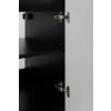 Skrinka pod umývadlo FLOW Black 40 1D | 40 cm detail dvierok