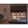 BED CONCEPT dub dunin postel BC 05 prakticka osvetlena