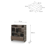 BED CONCEPT dub dunin regal bc 25 rozmery