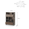 BED CONCEPT dub dunin regal bc 26 rozmery