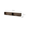 BED CONCEPT dub dunin polica bc 30 rozmery