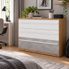Moderná škandinávska izba s komodou (1)