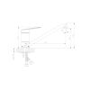 TRIXAN ABME1511M2 bateria chrom rozmery