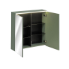 GREEN UN 84 80 2d zrkadlova skrinka otvorena