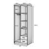navaro skrina 80cm rozmery