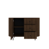 OVALIA dub dunin komoda 1F3S otvorena