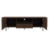 OVALIA dub dunin tv stolik 2F1S otvoreny