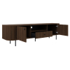 OVALIA dub dunin tv stolik 2F1S otvoreny priestranny