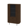 OVALIA dub dunin vitrina 1F2S dizajnova