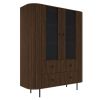 OVALIA dub dunin vitrina 2F2S moderna