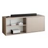 EDI 2 cashmere zavesny otvoreny tv stolik