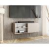 EDI 2 cashmere zavesny otvoreny tv stolik moderny