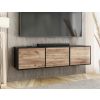 EDI 3 cierny dub craft otvoreny tv stolikzavseny