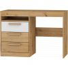 elegantný PC stolík MAXIMUS 03, v dizajne dub artisan / biela lesk